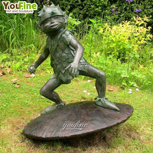 Escultura Moderna de Duendes de Bronce para Decoración de Parques al Aire Libre - Product Image 2