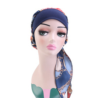 Chapeau à imprimés fleuris pour femmes, écharpe enveloppant la tête, Turban, Bandana, convient pour une chimiothérapie contre le Cancer