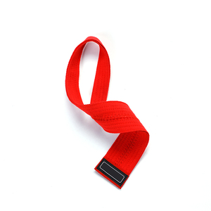 LS0772 Correa de elevación de potencia Ejercicio caliente Cinturón de entrenamiento de potencia Barra de mano Soporte de muñeca Buena envoltura - Product Image 5