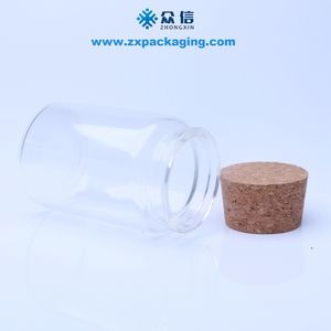 Bocaux de stockage de bouteilles en verre borosilicaté transparent scellé par liège - Product Image 6