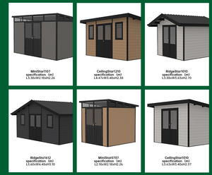 Gazebo <span class=keywords><strong>de</strong></span> <span class=keywords><strong>jardin</strong></span> en WPC, abri extérieur durable en <span class=keywords><strong>composite</strong></span> - Product Image 2