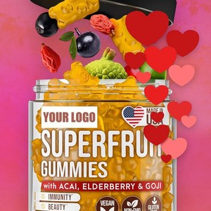 Oem/ODM L-Tyrosine Gummies cho bộ nhớ tập trung năng lượng giảm căng thẳng quản lý bình tĩnh vitamin cho người lớn trẻ sơ sinh không áp dụng - Product Image 4