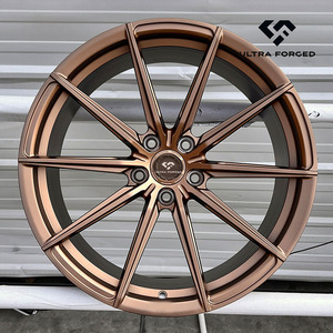 Sâu lõm rèn 5x112 5x120 hợp kim đua xe bánh xe cho BMW M3 M4 M5 Mercedes AMG Audi <span class=keywords><strong>RS</strong></span> 18 19 20 21 inch Chrome rim - Product Image 2
