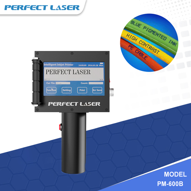 For Laser Mini Handheld Inkjet Printer High-Speed Multi-Use Serial Numbers/ Expiry Date/ Letters/ Coder/ Graph Batch