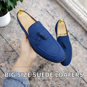 Zapatos Mocasines Casuales de PU para Hombre, Talla Grande 47 48, Sin Cordones, Transpirables, Antideslizantes, para Verano y Otoño - Product Image 2