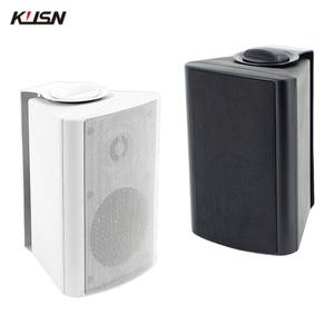 ลำโพงติดผนัง 20 วัตต์ 70/100 โวลต์ ขนาด 4 นิ้ว แบบสองทาง พร้อมทวีตเตอร์โดมผ้าไหม ระบบเสียง PA รับผลิตแบบ OEM/ODM ลำโพงติดผนังทันสมัย - Product Image 1