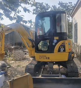 Mini-excavatrice Komatsu PC40 d'occasion, poids opérationnel de 4 tonnes, moteur Cummins inclus, machinerie industrielle chinoise à vendre - Product Image 4