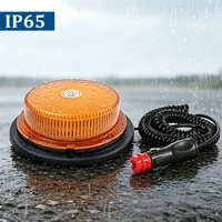 Luz Estroboscópica LED Magnética SG, Luz de Advertencia Giratoria de 24V con 2 Años de Garantía, Luz Intermitente de Emergencia para Camiones y Automóviles, Luz de Advertencia de Seguridad Vehicular