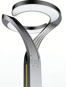 Lampadaire LED électrique moderne <span class=keywords><strong>haut</strong></span> <span class=keywords><strong>de</strong></span> <span class=keywords><strong>gamme</strong></span> en aluminium pour jardin, allée, éclairage routier résidentiel, lampadaire LED personnalisé - Product Image 1