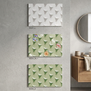 Meilleures carreaux muraux 3D émaillés de style japonais 300x450mm, étanches et résistants au feu, pour cuisine, salle de bain, hall, piscine, supermarché - Product Image 4