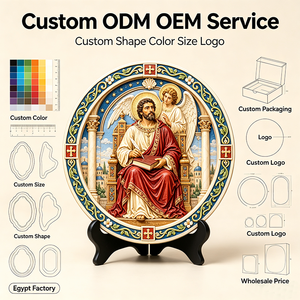 Artesanía de Resina Personalizada, Placa Escultórica de la Iglesia Católica, San Mateo, Arte Decorativo en Relieve 3D, Evangelista, Decoración de Pared para el Hogar, Regalo, Venta al por Mayor - Product Image 3