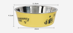 Tigela de Alimentação para Gato e Cachorro em Metal Inoxidável Ecológica com Logo - Product Image 2