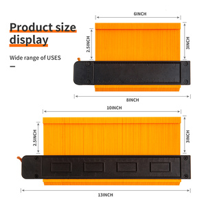 10 inch Độ chính xác cao RTS đường viền đo duplicator mở rộng hồ sơ công cụ đo lường mẫu vật liệu ABS - Product Image 2