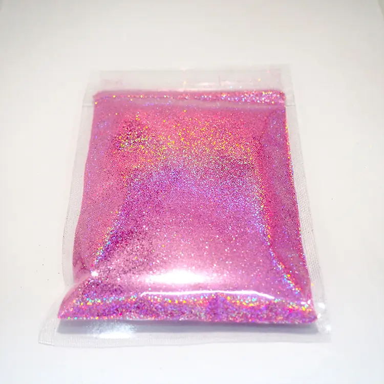 Kilau Tinggi Payet Kuku Halus Glitter Holografik, Glitter Ultra Halus Festival Kerajinan Seni Glitter Tubuh Kosmetik