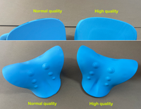 Oreiller de relaxation pour le cou et les épaules, dispositif de traction cervicale pour l'alignement de la colonne vertébrale, soulagement de la douleur musculaire et relaxation du cou