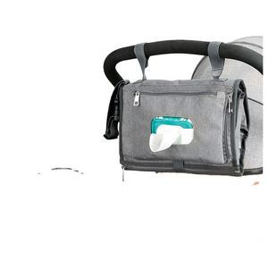Tapis à langer portable et imperméable BSCI, sac de poussette multifonctionnel, multiples méthodes de suspension, tapis pliable pour bébé - Product Image 1