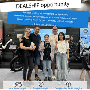 Vélo Électrique Pliant Urbain Femme Onesport OT16 Fatbike EBIKE Moteur Moyeu Arrière Bicicleta Electrica - Product Image 6