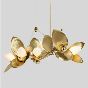 <span class=keywords><strong>Lustre</strong></span> moderne de salle à manger décoratif de lustres de lobby d'or de luxe <span class=keywords><strong>moins</strong></span> <span class=keywords><strong>cher</strong></span> - Product Image 4