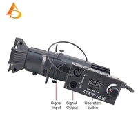 Projecteur de profil LED DMX 30W AICPOSE à zoom, mini projecteur de studio à LED pour vente directe