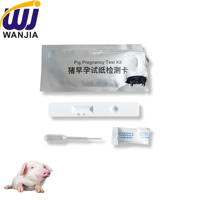 Kit de test de grossesse rapide pour porcs WANJIA, test de détection rapide, Prueba De Embarazo Para Cerdas, pour élevages porcins