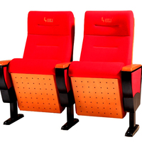 Asiento de auditorio para escuela, asiento de conferencia para la escuela, para el Estado, de la fábrica verificada HONGJI, 8 años de garantía, buen precio