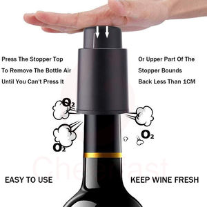 Scellant de bouteille réutilisable <span class=keywords><strong>le</strong></span> plus populaire avec échelle de date et d'heure Bouchons de <span class=keywords><strong>vin</strong></span> en plastique noir pour garder <span class=keywords><strong>le</strong></span> <span class=keywords><strong>bouchon</strong></span> de <span class=keywords><strong>bouchon</strong></span> de <span class=keywords><strong>vin</strong></span> frais - Product Image 3