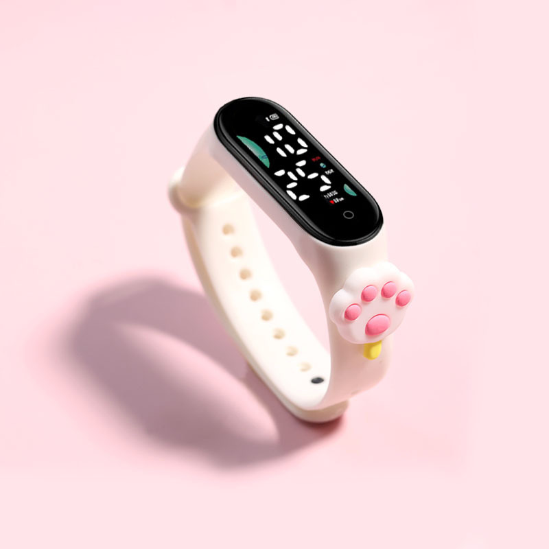 Popsicle griffe de chat blanc