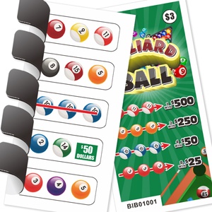Boletos de Raspar para Juegos de Pelota, Diseño Personalizado con Logotipo, Tamaño 5, Oportunidad de Ganar un Premio en Efectivo, Raspaditos Personalizados - Product Image 1