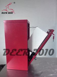 Máquina Expendedora de Tatuajes Adhesivos Automática DEER KV118, Gran Venta, Mini Dispensador de Tarjetas Operado con Monedas, Metálico, Cuadrado, 20-150 - Product Image 5