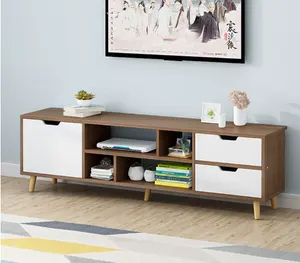 Mueble de TV de estilo nórdico, soportes de TV baratos, consola de TV moderna, Unidad de Soporte para sala de estar