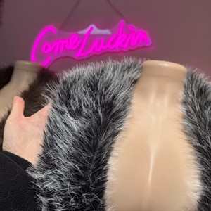 कॉमेलुकिन फैशन सेक्सी महिलाओं गहरी v गर्दन के फर एक टुकड़ा प्लेसूट जुम्पर - Product Image 3