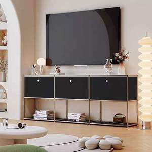 Luxury Modular <b>TV</b> <b>Stand</b> Middle Ancient Modern Eco-Friendly Customized Color Stainless Steel Living Room Storage Furniture - Product Image 2