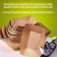 Boîte à pique-nique personnalisée en papier kraft, emballage alimentaire jetable, boîte de restauration à emporter pour fêtes, camping, fournisseur en gros