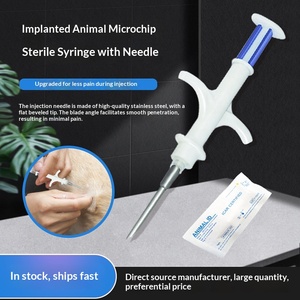 Seringue de suivi d'animaux à microchip 1,25*7mm à <span class=keywords><strong>prix</strong></span> abordable <span class=keywords><strong>pour</strong></span> chevaux, chiens et autres animaux – Étiquette biologique injectable <span class=keywords><strong>pour</strong></span> identification animale - Product Image 2