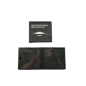 Plastic PVC Vinyl Vehicle Owner Manual <strong>Holders</strong>,car <strong>Document</strong> <strong>Holder</strong> - Product Image 1
