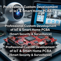 Prototipo Rápido de Placa de Circuito Impreso (PCB) para Hogar Inteligente con IoT, PCB de Una o Dos Caras, con Archivo Gerber y Servicio de Diseño de BOM