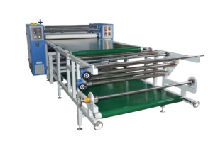 Tốc độ cao may in kỹ thuật số phẳng sắt phẳng thể thao mảnh dầu con lăn quay Máy truyền nhiệt cho khu vực 190cm - Product Image 3