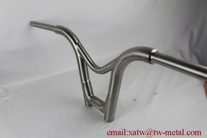<span class=keywords><strong>Guidon</strong></span> de vélo BMX en titane de nouvelle conception, durable, léger, personnalisé, forme plate/abaissement - Product Image 5