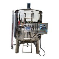 Machine de mélange 3000L pour produits de lotion GZSPX monocouche avec montée sur l'échelle