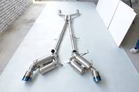 Tuyaux d'échappement DUAL EXHAUST CATBACK pour Nissan VQ35 pour G35 03-06 350Z 03-08 Silencieux d'échappement