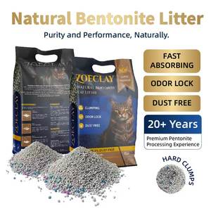 Goede kwaliteit 99% stofvrij bolvormig snelklonterend kattenbakvulling zand - Product Image 2