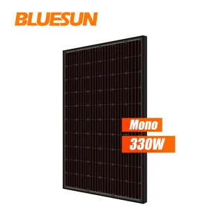 Tấm Pin Mặt Trời Trina 60 Pin Tất Cả Màu Đen 330W 320W 310W 300W Tấm Pin Mặt Trời Đơn Tinh Thể Với Giá Tốt