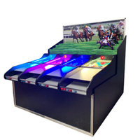 Jeu électronique de course de chevaux Songfa Roll-A-Ball, commercial, intérieur/extérieur, pour centre commercial, carnaval, 5 à 10 joueurs, autres matériaux