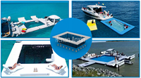Prix de gros personnalisé Yacht gonflable de petite taille Bateau gonflable avec moteur électrique Sport de loisirs nautiques à vendre