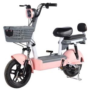 Adorable <span class=keywords><strong>Bicicleta</strong></span> Eléctrica Estilo Burbuja de 48V y 14 Pulgadas, <span class=keywords><strong>Bicicleta</strong></span> Eléctrica Familiar para el Transporte Escolar, Moderna <span class=keywords><strong>Bicicleta</strong></span> Urbana de Dos Plazas - Product Image 3