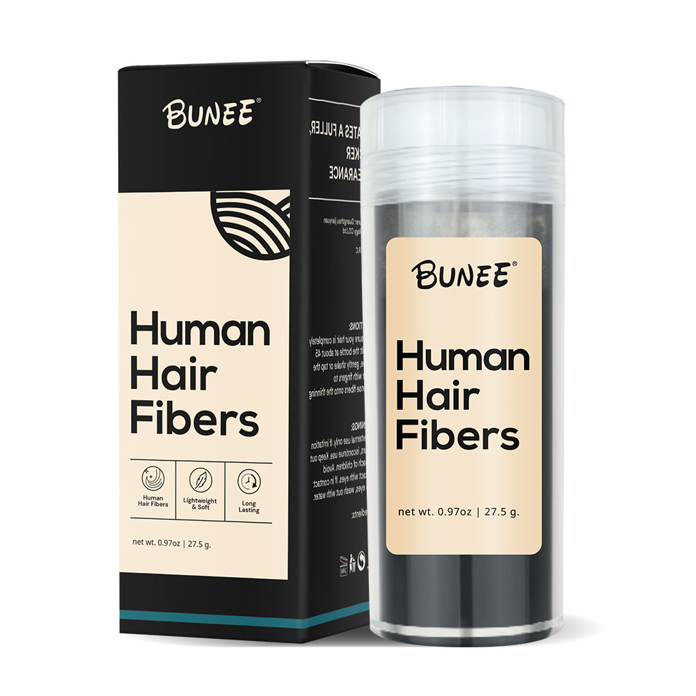 Fibre humaine de vrais cheveux