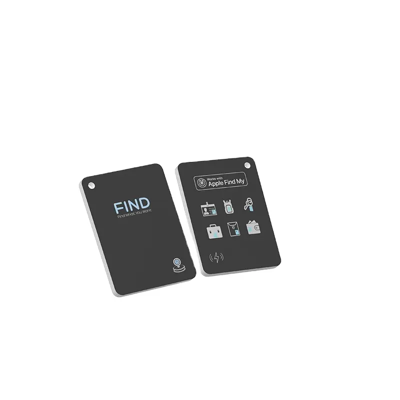 Nouvelle arrivée NFC Smart Wallet Tracker Card Chargement sans fil Mini Find My iTag Tracker Locator Finder pour portefeuille/carte/sacs/clés