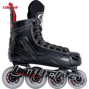 Cougar Field Hockey Inline Roller Skates Shoe For Kids Teens Students Hockey match Team Work Sport