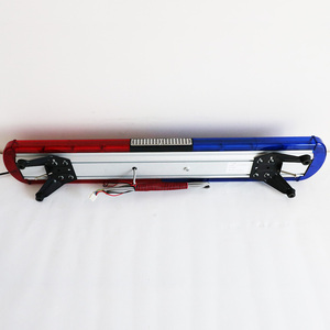 Barra de Luces LED Estroboscópica Roja y Azul BIAOCHI, 120 cm, <span class=keywords><strong>Baliza</strong></span> de Seguridad para Camiones, Ambulancias, Sirena, Altavoz, Alerta de Seguridad para Accord - Product Image 6