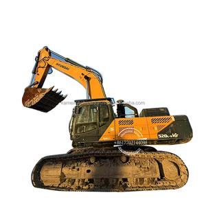 Excavadora pesada Grande Hyundai 520L-9VS Excavadora sobre orugas Pintura original Maquinaria pesada Excavadora usada - Product Image 1